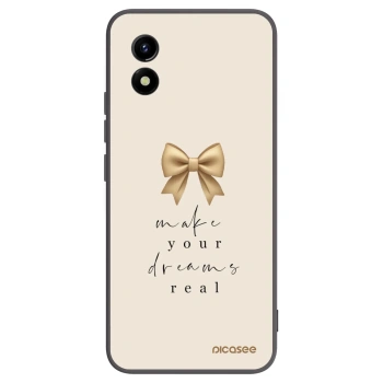 Picasee fekete szilikon tok az alábbi mobiltelefonokra Vivo Y01 - Golden Dream
