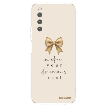 Picasee átlátszó szilikon tok az alábbi mobiltelefonokra Sony Xperia 10 IV 5G - Golden Dream