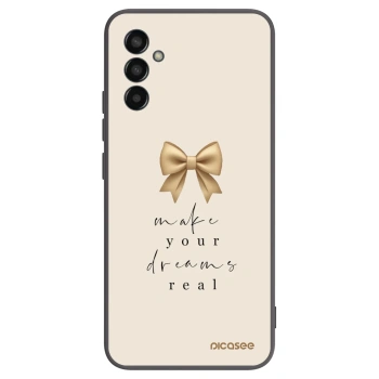 Picasee fekete szilikon tok az alábbi mobiltelefonokra Samsung Galaxy M13 M135F - Golden Dream