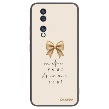 Picasee fekete szilikon tok az alábbi mobiltelefonokra Honor 70 - Golden Dream