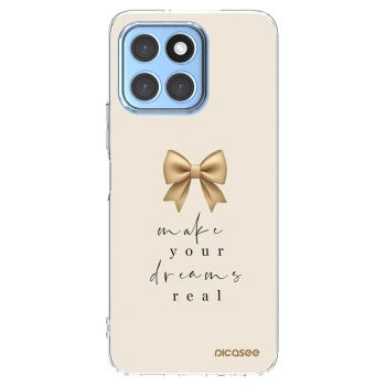 Picasee átlátszó szilikon tok az alábbi mobiltelefonokra Honor X6 - Golden Dream