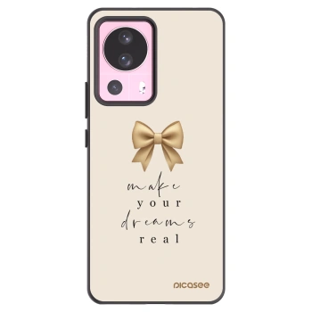 Picasee fekete szilikon tok az alábbi mobiltelefonokra Xiaomi 13 Lite - Golden Dream