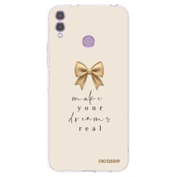 Picasee átlátszó szilikon tok az alábbi mobiltelefonokra Honor 8X - Golden Dream