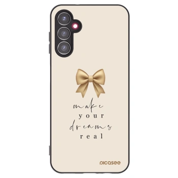 Picasee fekete szilikon tok az alábbi mobiltelefonokra Samsung Galaxy A14 4G A145R - Golden Dream