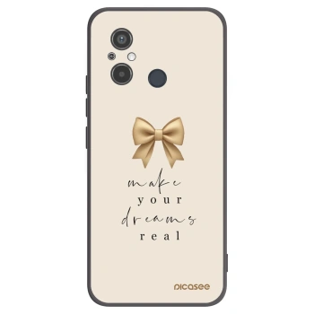 Picasee fekete szilikon tok az alábbi mobiltelefonokra Xiaomi Redmi 12C - Golden Dream