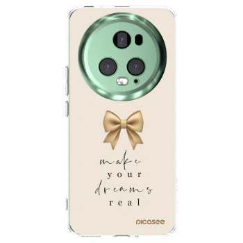 Picasee átlátszó szilikon tok az alábbi mobiltelefonokra Honor Magic5 Pro - Golden Dream