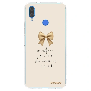 Picasee átlátszó szilikon tok az alábbi mobiltelefonokra Huawei Nova 3 - Golden Dream