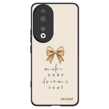 Picasee fekete szilikon tok az alábbi mobiltelefonokra Honor 90 5G - Golden Dream