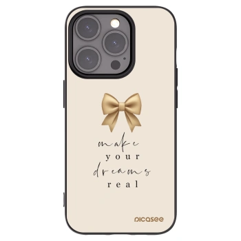 Picasee fekete szilikon tok az alábbi mobiltelefonokra Apple iPhone 15 Pro - Golden Dream