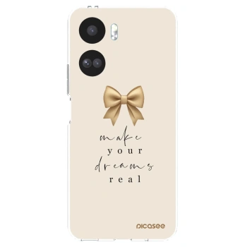Picasee átlátszó szilikon tok az alábbi mobiltelefonokra Honor 90 Lite 5G - Golden Dream