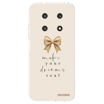 Picasee átlátszó szilikon tok az alábbi mobiltelefonokra Honor Magic4 Lite 5G - Golden Dream