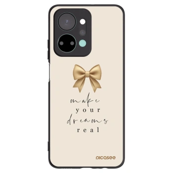 Picasee fekete szilikon tok az alábbi mobiltelefonokra Honor X7a - Golden Dream