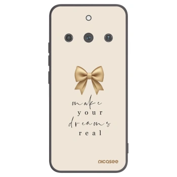 Picasee fekete szilikon tok az alábbi mobiltelefonokra Realme 11 Pro+ - Golden Dream