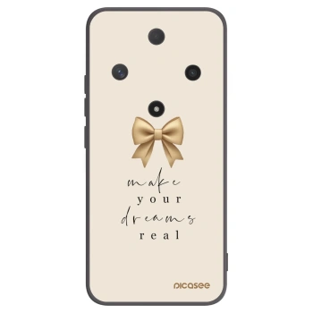 Picasee fekete szilikon tok az alábbi mobiltelefonokra Honor Magic6 Lite 5G - Golden Dream