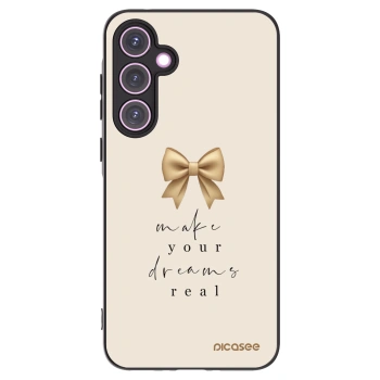 Picasee fekete szilikon tok az alábbi mobiltelefonokra Samsung Galaxy A35 5G A356B - Golden Dream