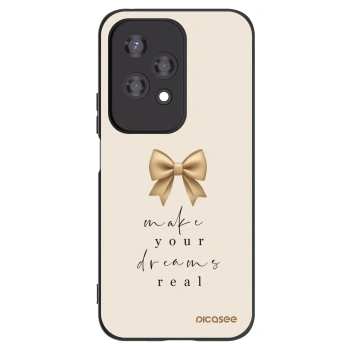 Picasee fekete szilikon tok az alábbi mobiltelefonokra Honor 200 Lite - Golden Dream