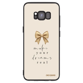 Picasee fekete szilikon tok az alábbi mobiltelefonokra Samsung Galaxy S8 G950F - Golden Dream