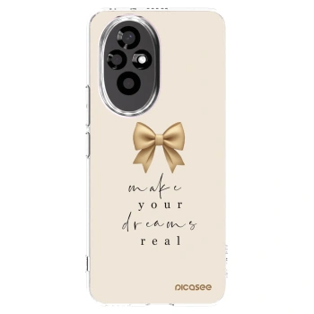 Picasee átlátszó szilikon tok az alábbi mobiltelefonokra Honor 200 5G - Golden Dream