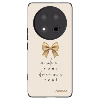 Picasee fekete szilikon tok az alábbi mobiltelefonokra Honor Magic7 Lite 5G - Golden Dream