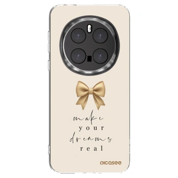 Picasee átlátszó szilikon tok az alábbi mobiltelefonokra Honor Magic7 Pro 5G - Golden Dream