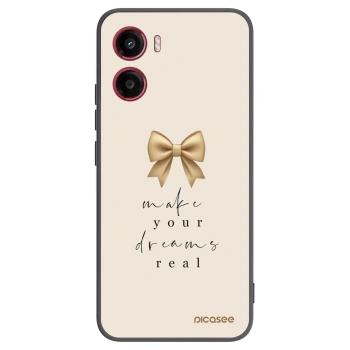 Picasee fekete szilikon tok az alábbi mobiltelefonokra Motorola Moto G05 - Golden Dream