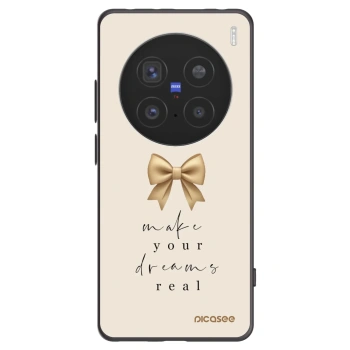 Picasee fekete szilikon tok az alábbi mobiltelefonokra Vivo X200 Pro - Golden Dream