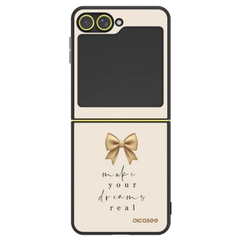 Szilikon tok erre a típusra Samsung Galaxy Z Flip5 5G - Golden Dream