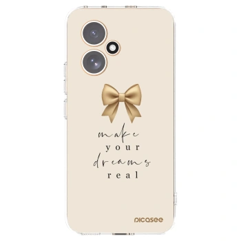 Picasee átlátszó szilikon tok az alábbi mobiltelefonokra Honor 400 5G - Golden Dream