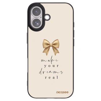 Picasee fekete szilikon tok az alábbi mobiltelefonokra Apple iPhone 17 - Golden Dream