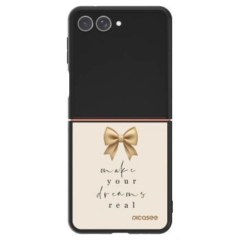 Szilikon tok erre a típusra Samsung Galaxy Z Flip7 5G - Golden Dream
