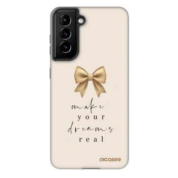 Szilikon tok erre a típusra Samsung Galaxy S21 FE 5G - Golden Dream