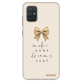 Szilikon tok erre a típusra Samsung Galaxy A71 A715F - Golden Dream