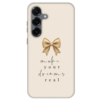 Szilikon tok erre a típusra Samsung Galaxy S25 5G - Golden Dream