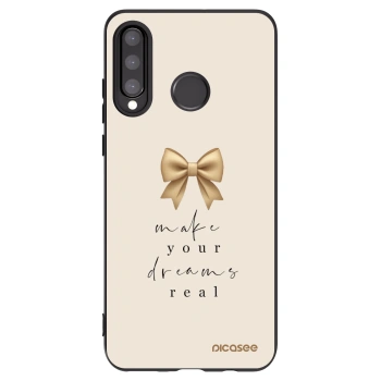 Picasee fekete szilikon tok az alábbi mobiltelefonokra Huawei P30 Lite - Golden Dream