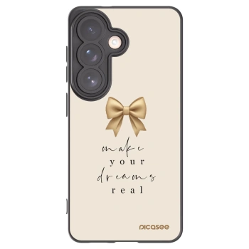 Picasee fekete szilikon tok az alábbi mobiltelefonokra Samsung Galaxy S26 - Golden Dream