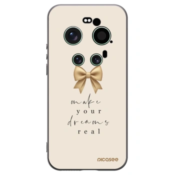 Picasee fekete szilikon tok az alábbi mobiltelefonokra Xiaomi 17 Ultra - Golden Dream