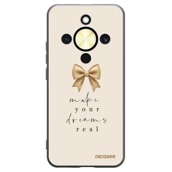Picasee fekete szilikon tok az alábbi mobiltelefonokra Honor Magic8 Lite 5G - Golden Dream