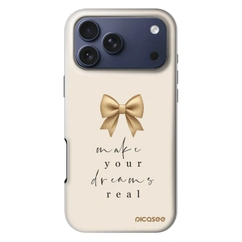 Szilikon tok erre a típusra Apple iPhone 18 Pro Max - Golden Dream