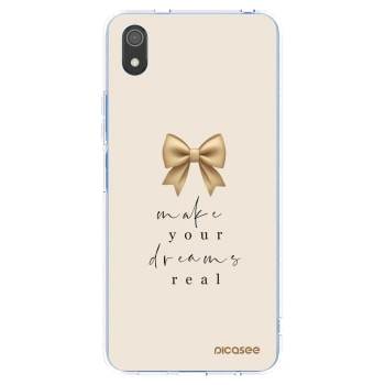 Picasee átlátszó szilikon tok az alábbi mobiltelefonokra Xiaomi Redmi 7A - Golden Dream