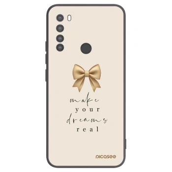 Picasee fekete szilikon tok az alábbi mobiltelefonokra Xiaomi Redmi Note 8 - Golden Dream
