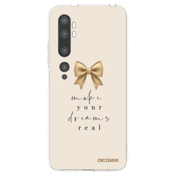 Picasee átlátszó szilikon tok az alábbi mobiltelefonokra Xiaomi Mi Note 10 (Pro) - Golden Dream