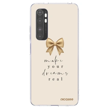 Picasee átlátszó szilikon tok az alábbi mobiltelefonokra Xiaomi Mi Note 10 Lite - Golden Dream