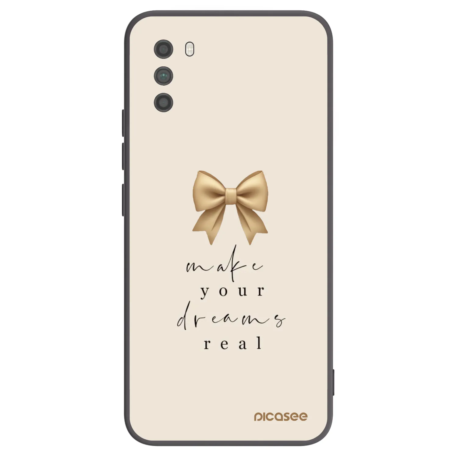 Picasee fekete szilikon tok az alábbi mobiltelefonokra Xiaomi Poco M3 - Golden Dream