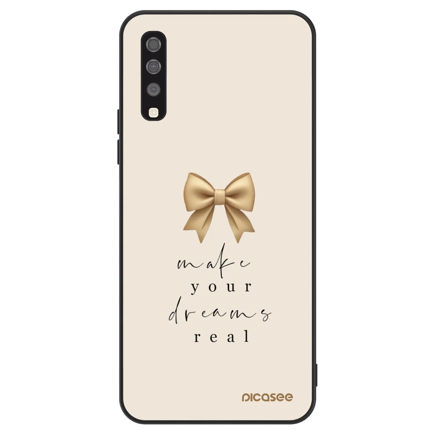 Picasee ULTIMATE CASE Samsung Galaxy A70 A705F - készülékre - Golden Dream