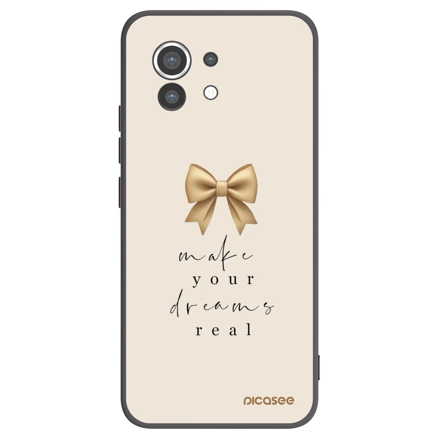 Picasee fekete szilikon tok az alábbi mobiltelefonokra Xiaomi Mi 11 - Golden Dream