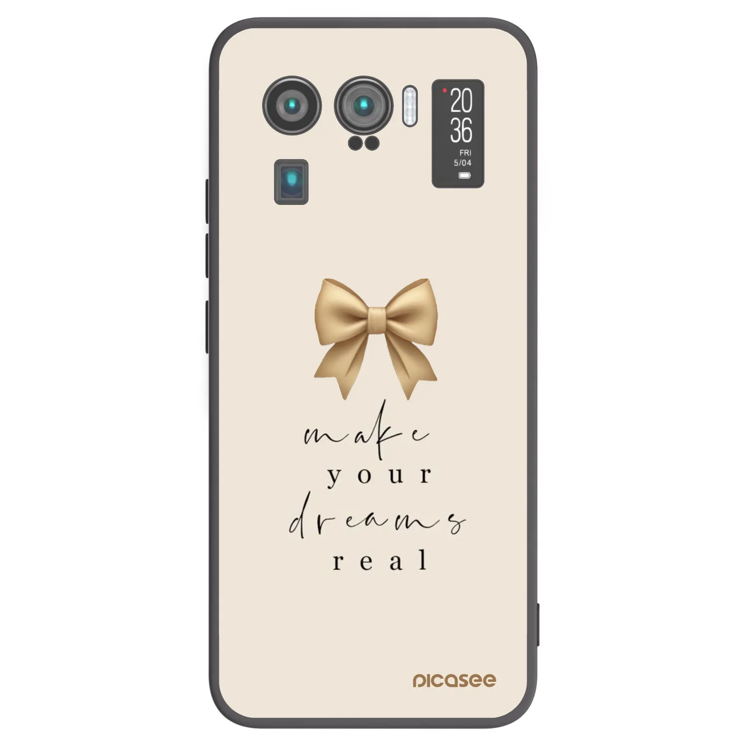 Picasee fekete szilikon tok az alábbi mobiltelefonokra Xiaomi Mi 11 Ultra - Golden Dream