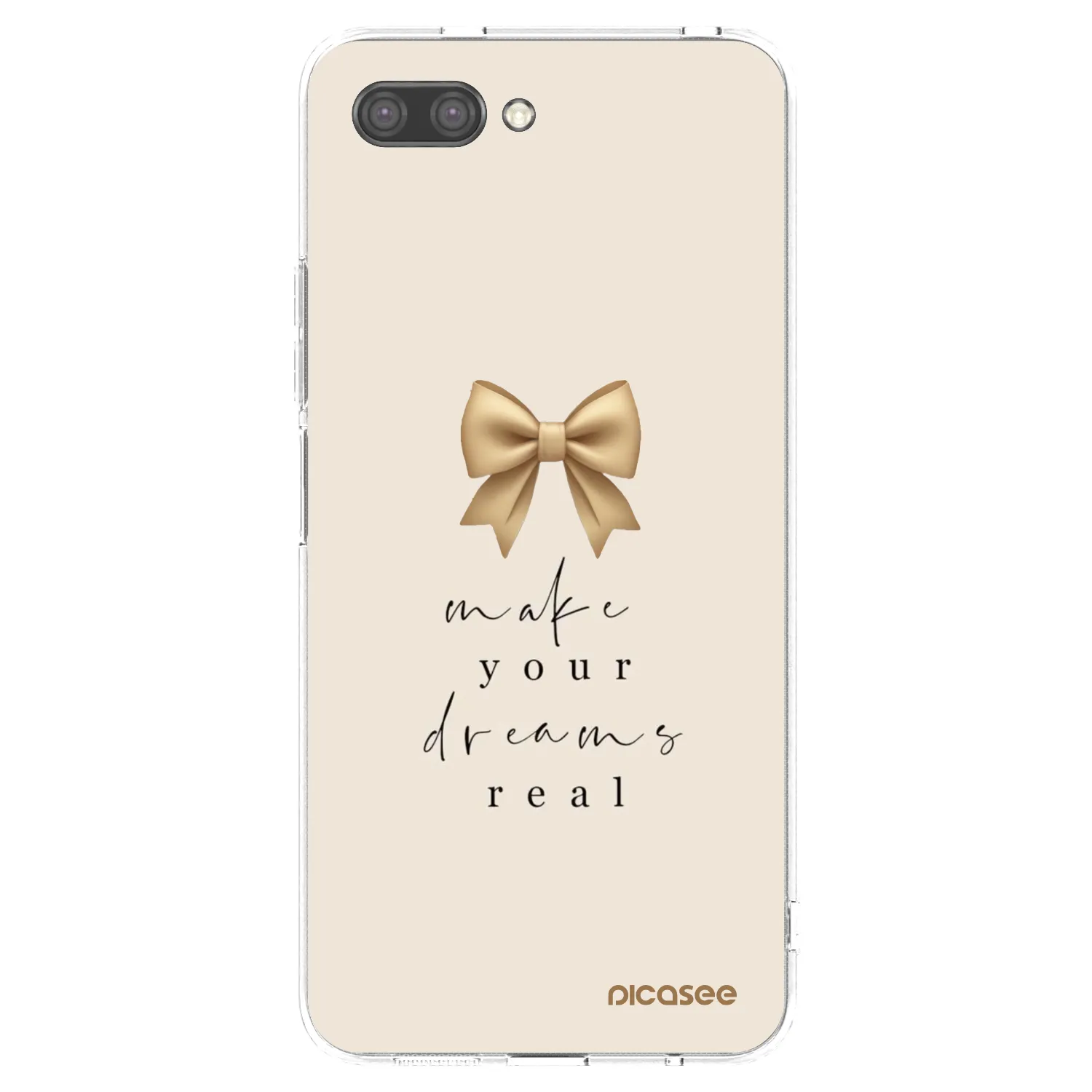 Picasee átlátszó szilikon tok az alábbi mobiltelefonokra Honor 10 - Golden Dream