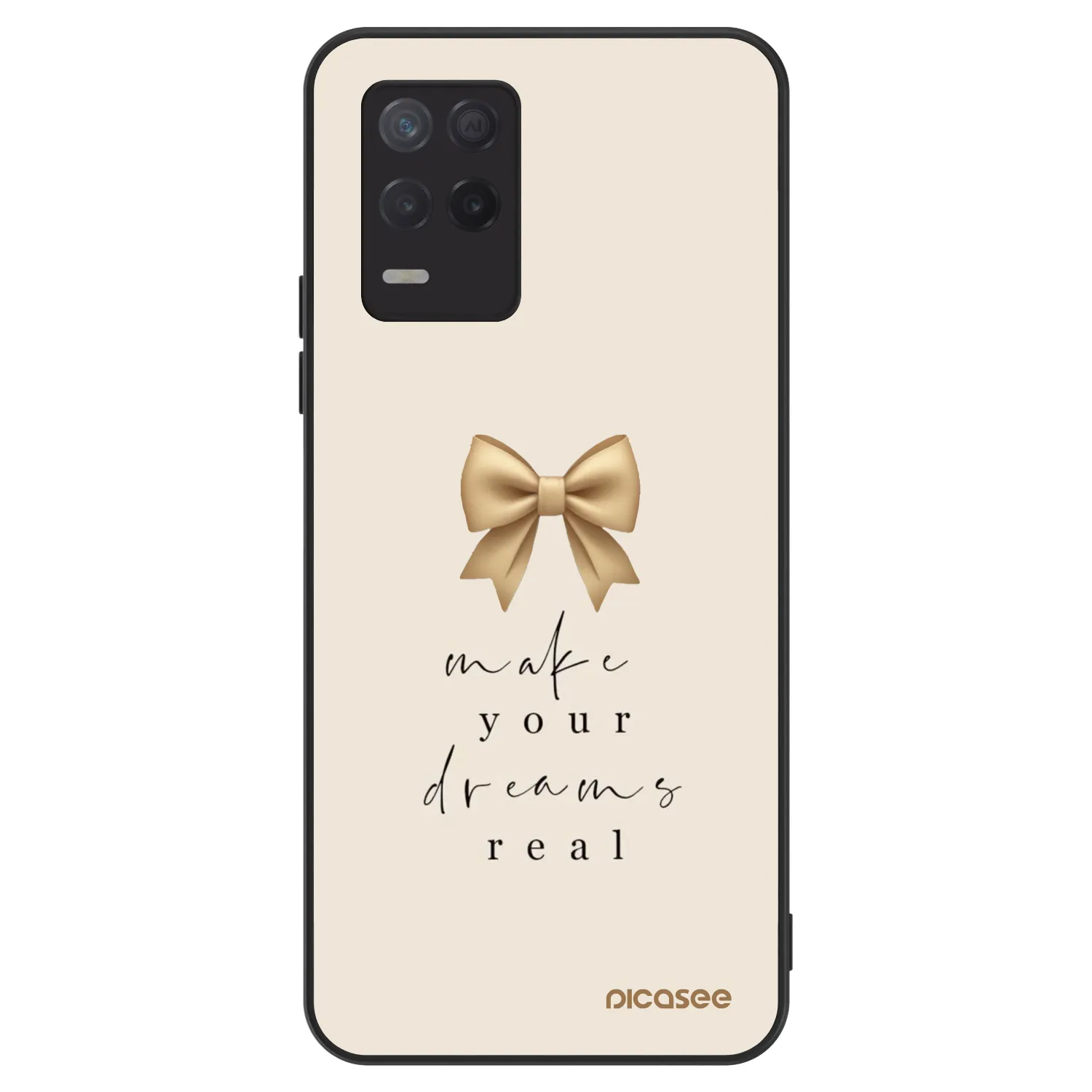 Picasee ULTIMATE CASE Realme 8 5G - készülékre - Golden Dream