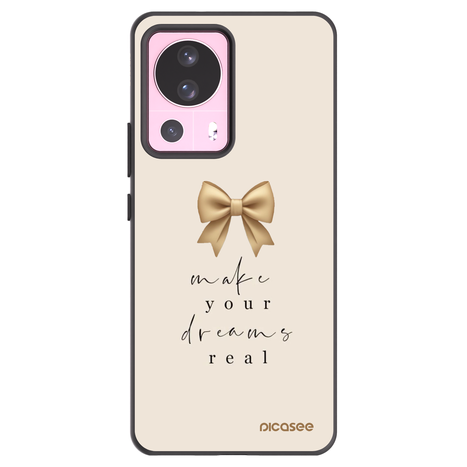 Picasee fekete szilikon tok az alábbi mobiltelefonokra Xiaomi 13 Lite - Golden Dream