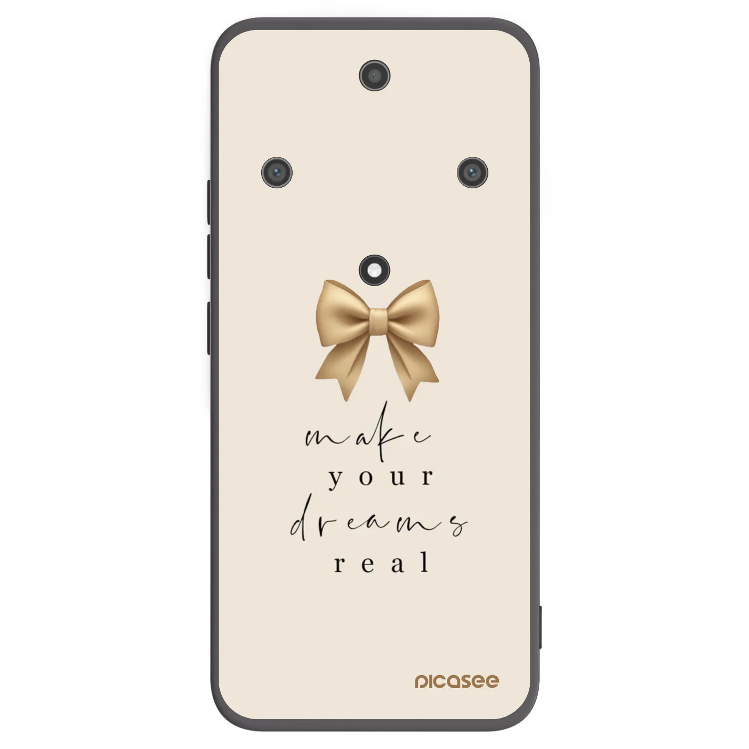 Picasee fekete szilikon tok az alábbi mobiltelefonokra Honor Magic5 Lite 5G - Golden Dream